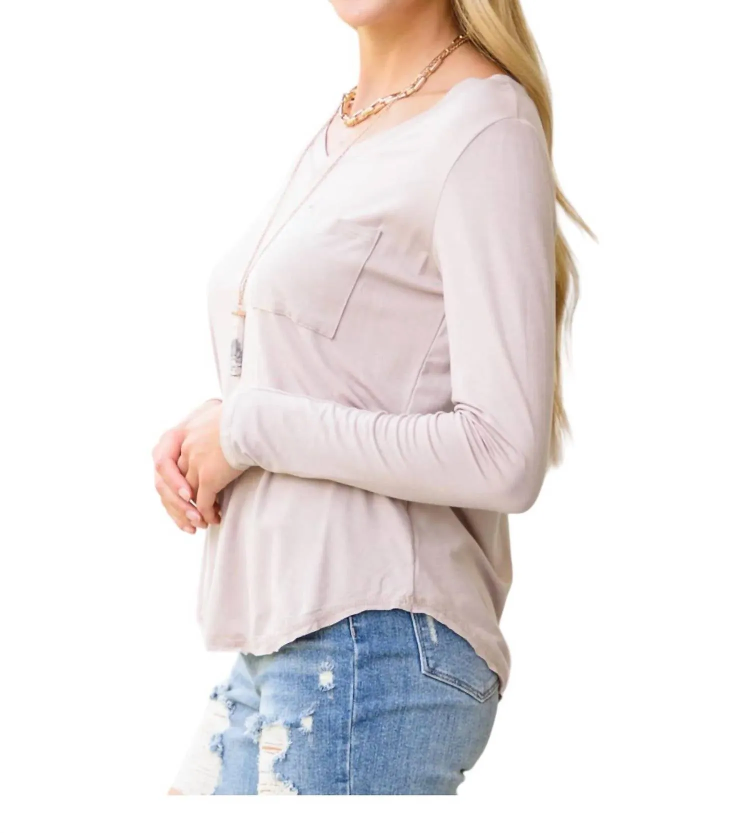 143 Story - Time Spent on Me Long Sleeve Top