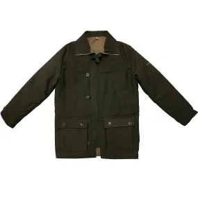 70s Twill Weave Padded Field Jacket