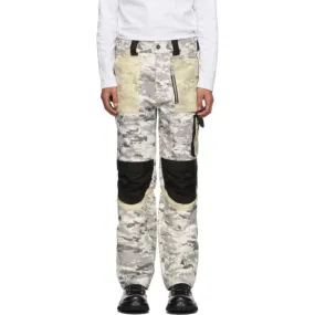 ADYAR SSENSE Exclusive Black and White Utility Cargo Pants