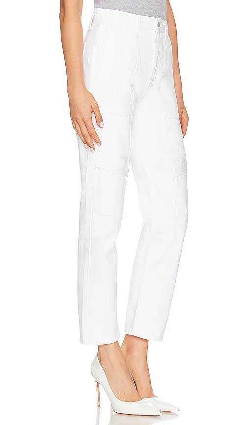 AGOLDE Cooper Cargo in White