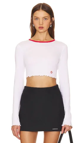 Alexander Wang Long Sleeve in White