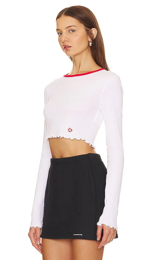 Alexander Wang Long Sleeve in White