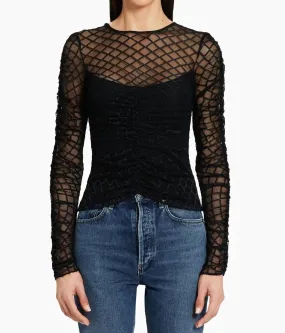 Amanda Uprichard - Safira Top Mesh