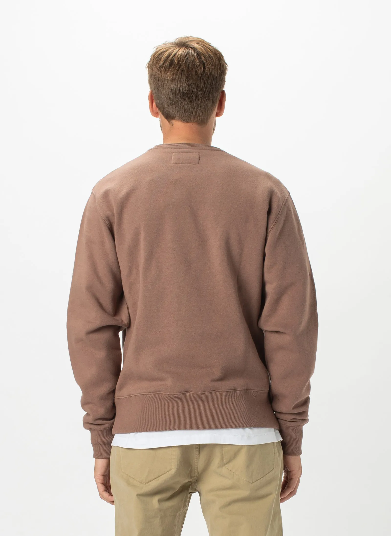 B.Cools Badge Sweatshirt Clay