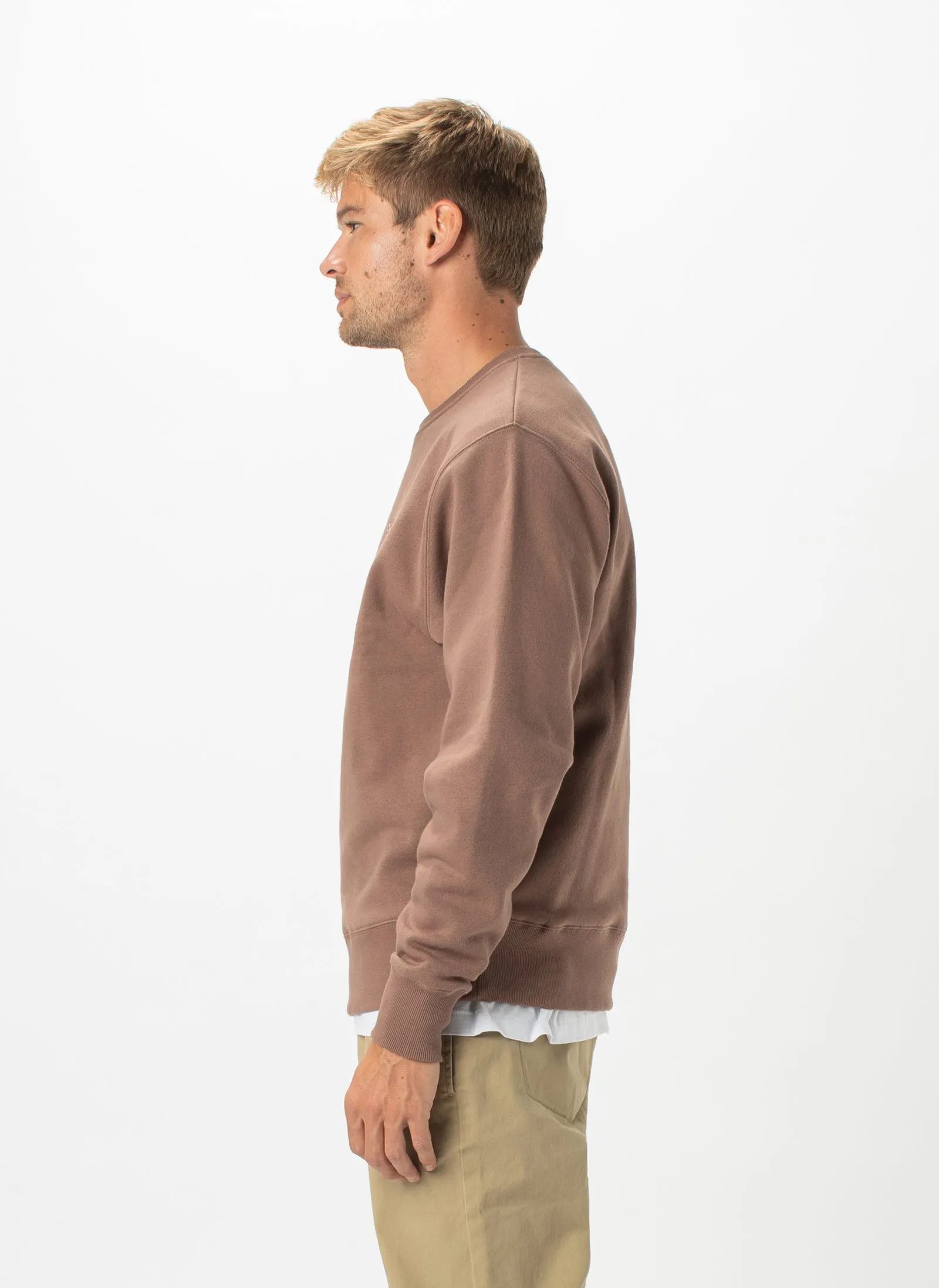 B.Cools Badge Sweatshirt Clay