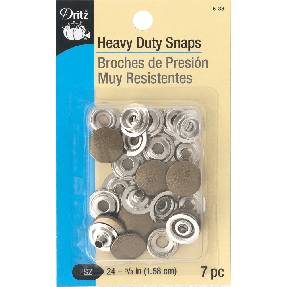 Dritz - Heavy Duty Snaps - 7pc. - Various