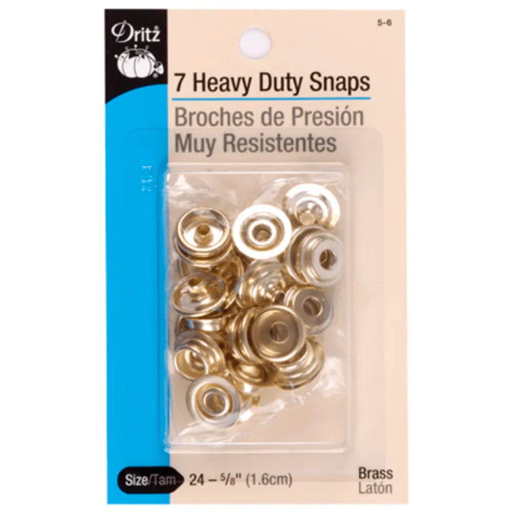 Dritz - Heavy Duty Snaps - 7pc. - Various