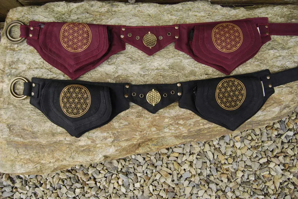 Flower of Life Lotus Belt