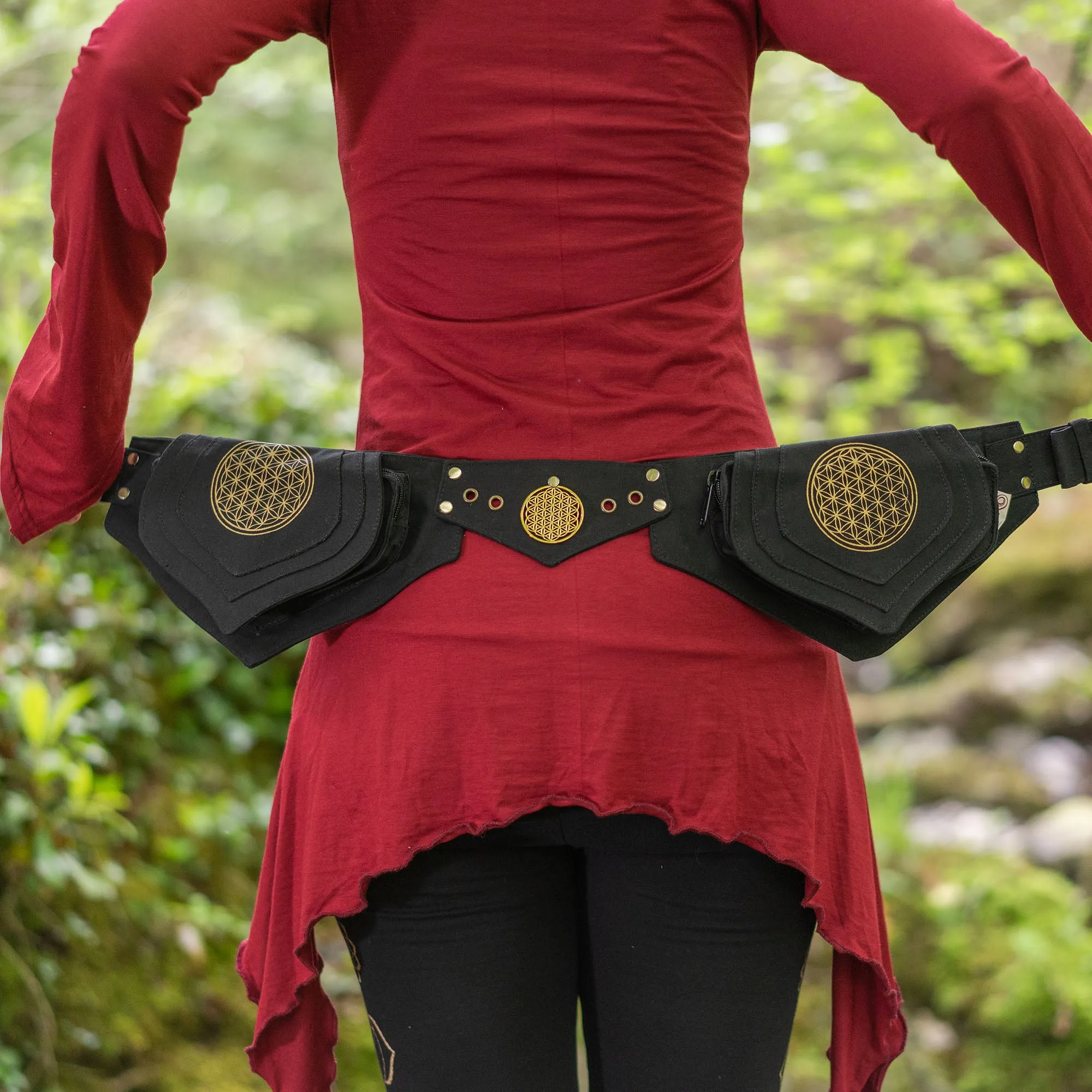 Flower of Life Lotus Belt