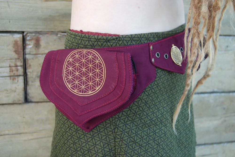 Flower of Life Lotus Belt