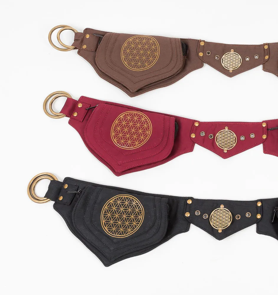 Flower of Life Lotus Belt