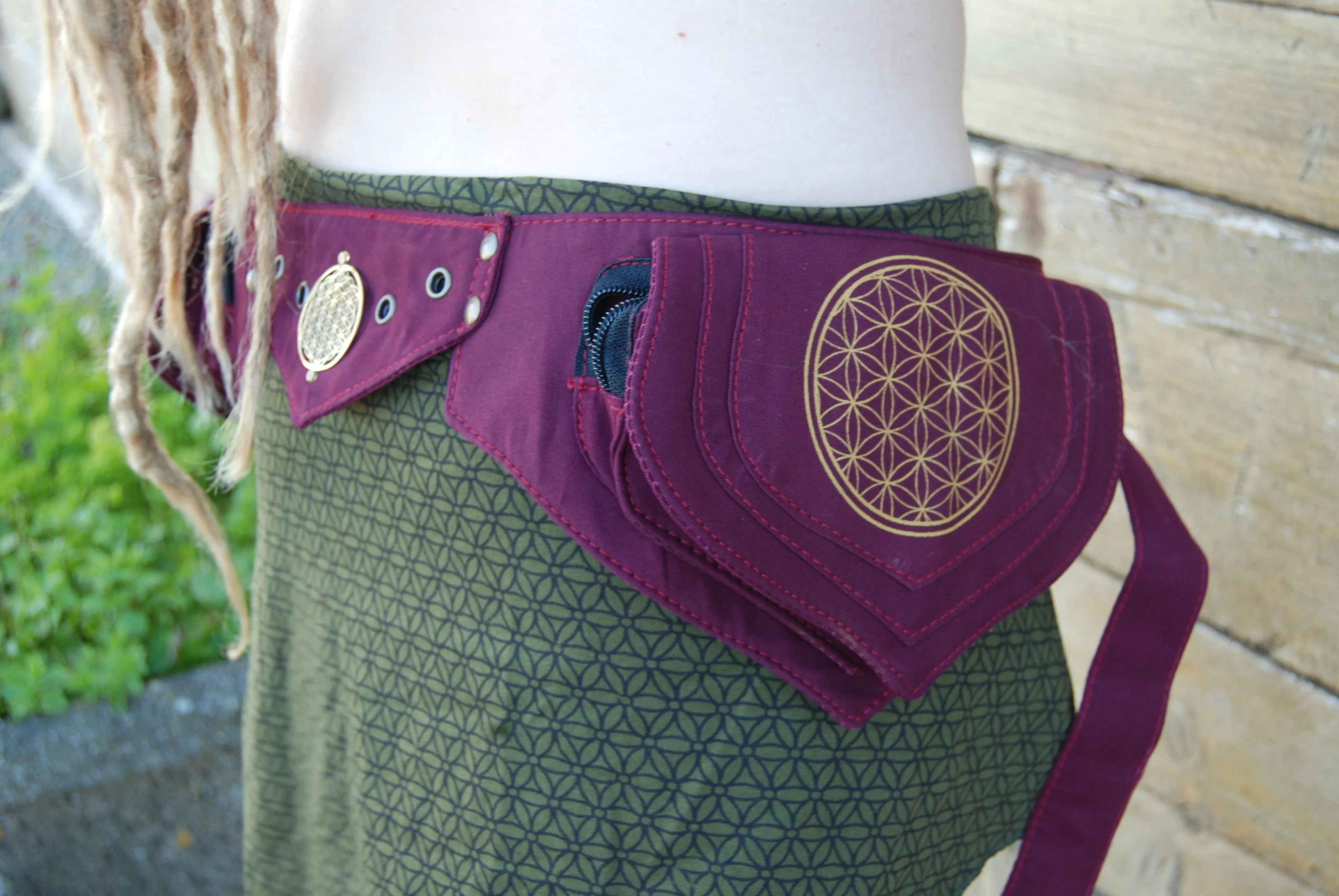 Flower of Life Lotus Belt
