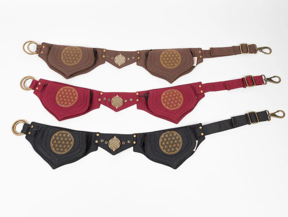 Flower of Life Lotus Belt