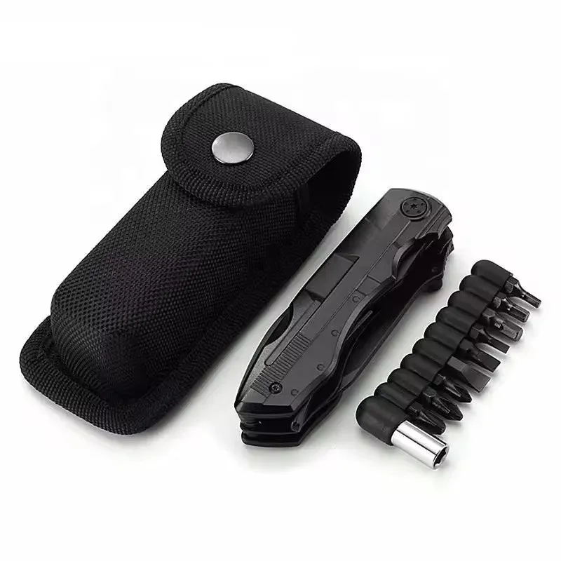 Folding Knife, Multi Tool with Screw attachments