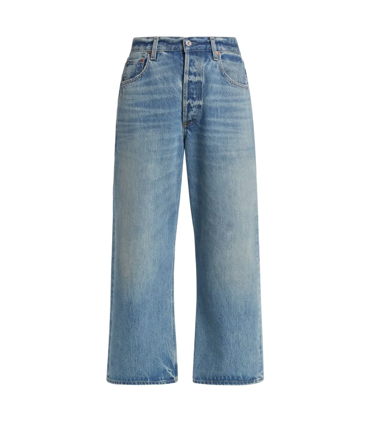Gaucho Wide Leg Denim in Sodapop