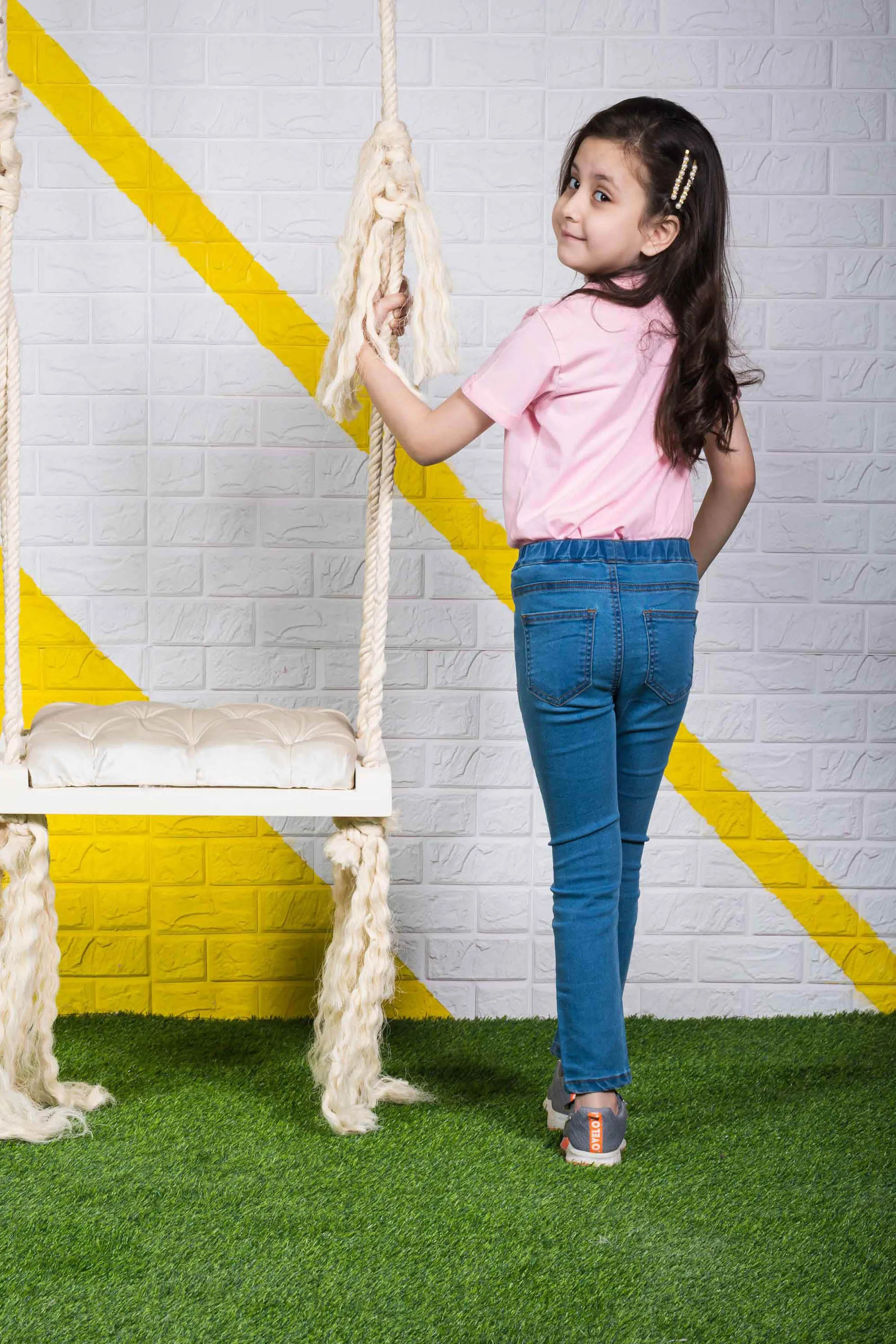 Light High-waisted Jeggings