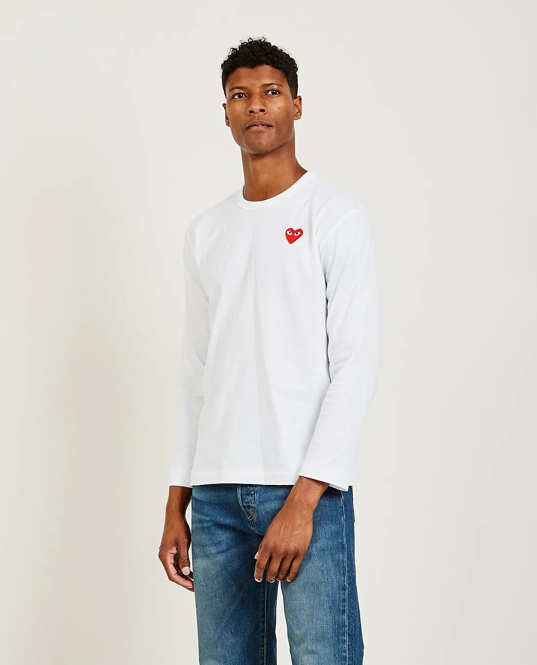 Red Heart Long Sleeve Tee