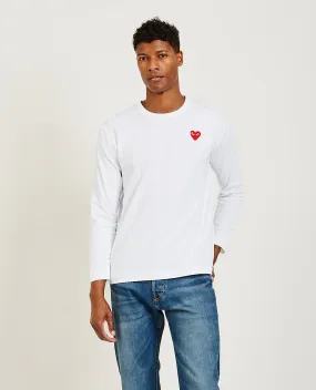 Red Heart Long Sleeve Tee