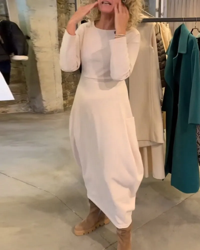 TastyHottie - Versatile round neck dress