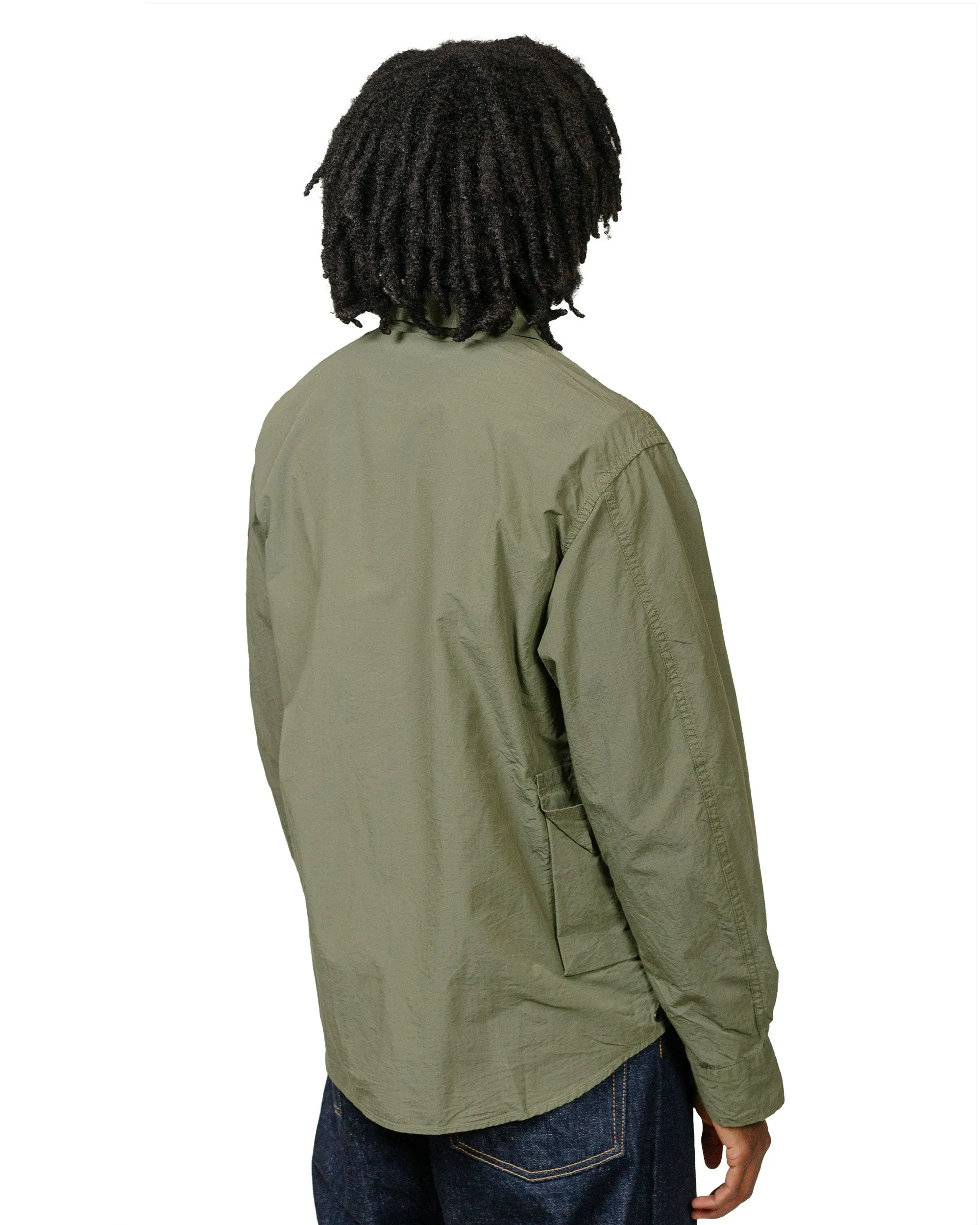 The Corona Utility CSJ001 Hunter Hiker Jac Shirt Cordura Ripstop Leaf Green