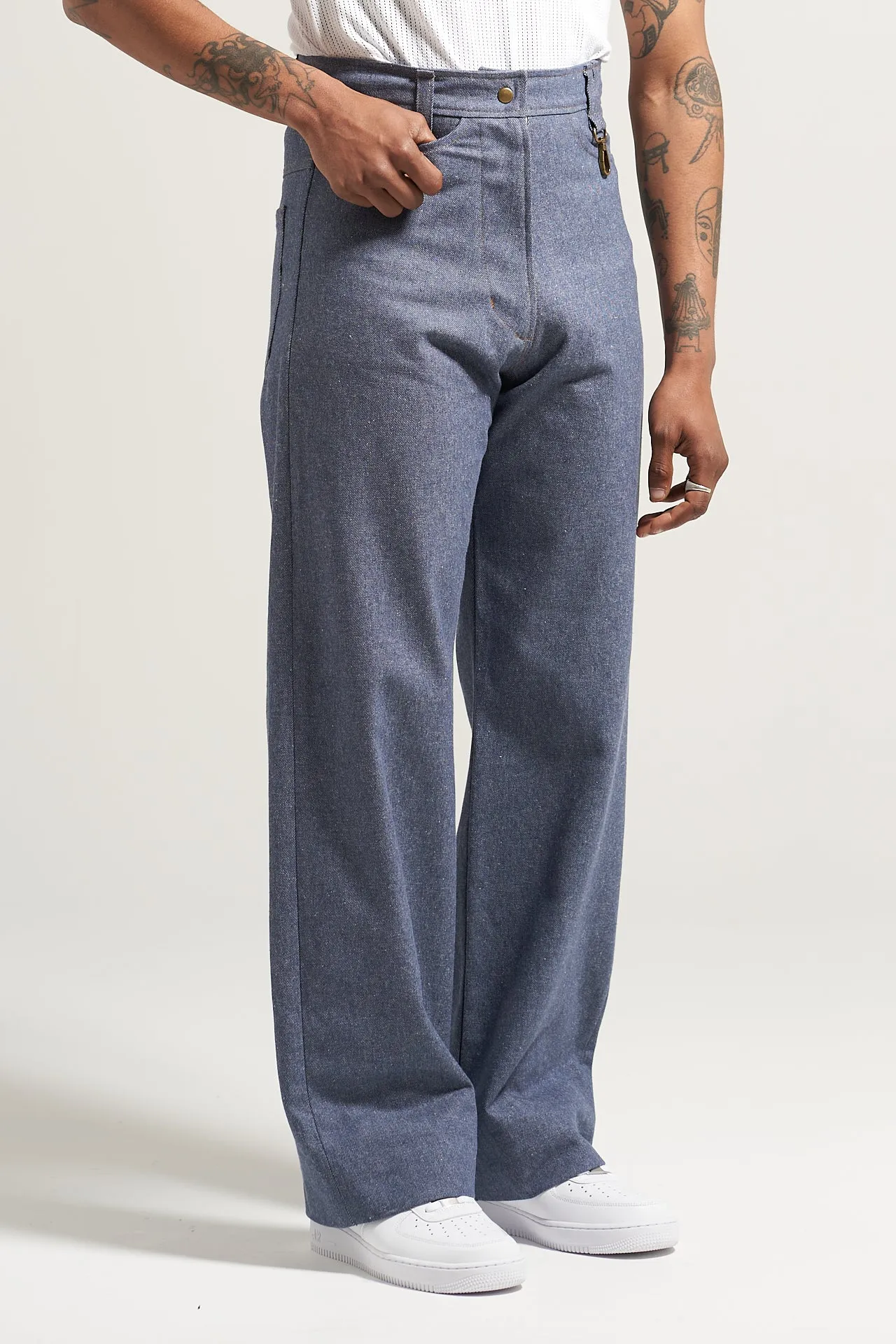 The Flat Wash 001 Denim