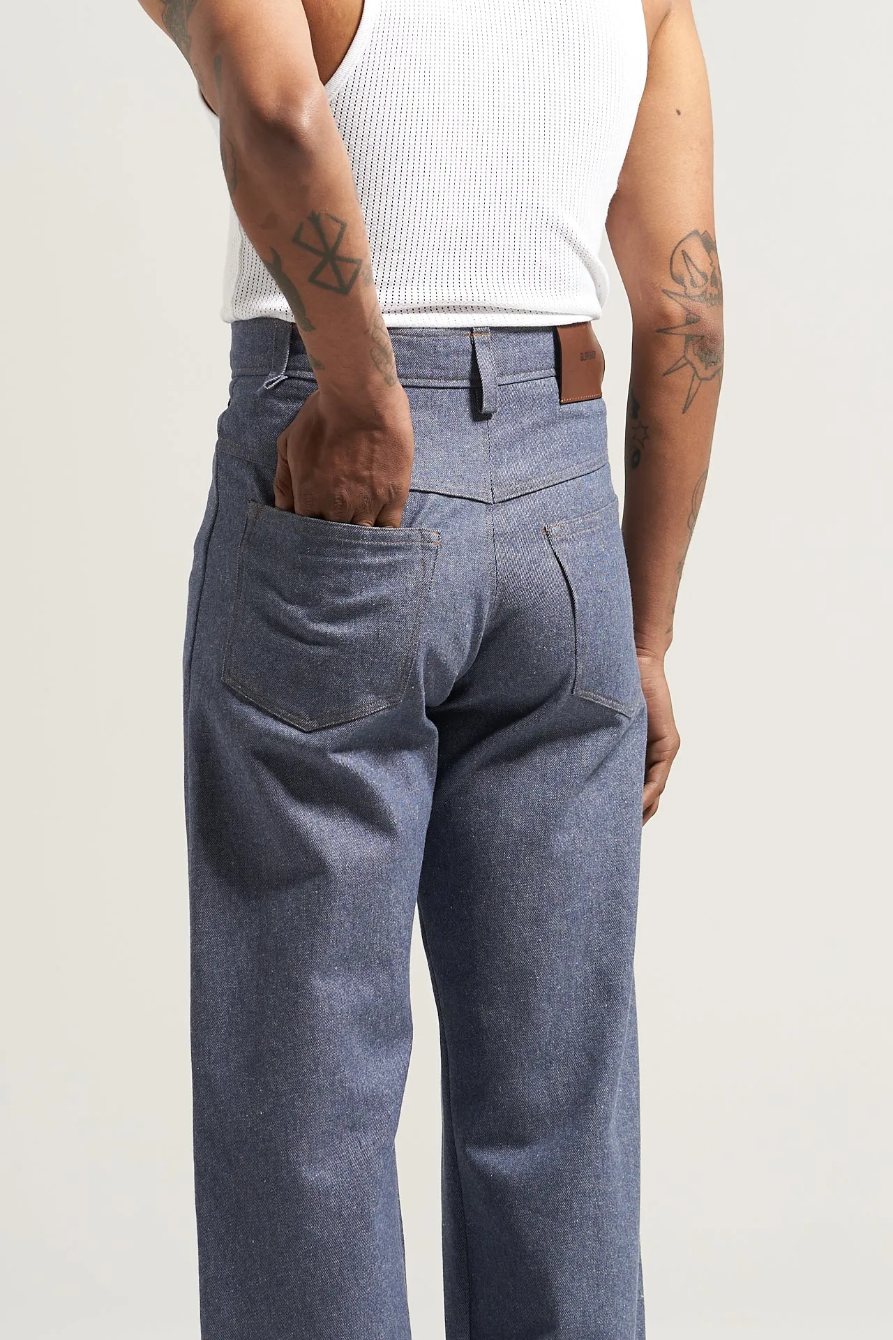 The Flat Wash 001 Denim