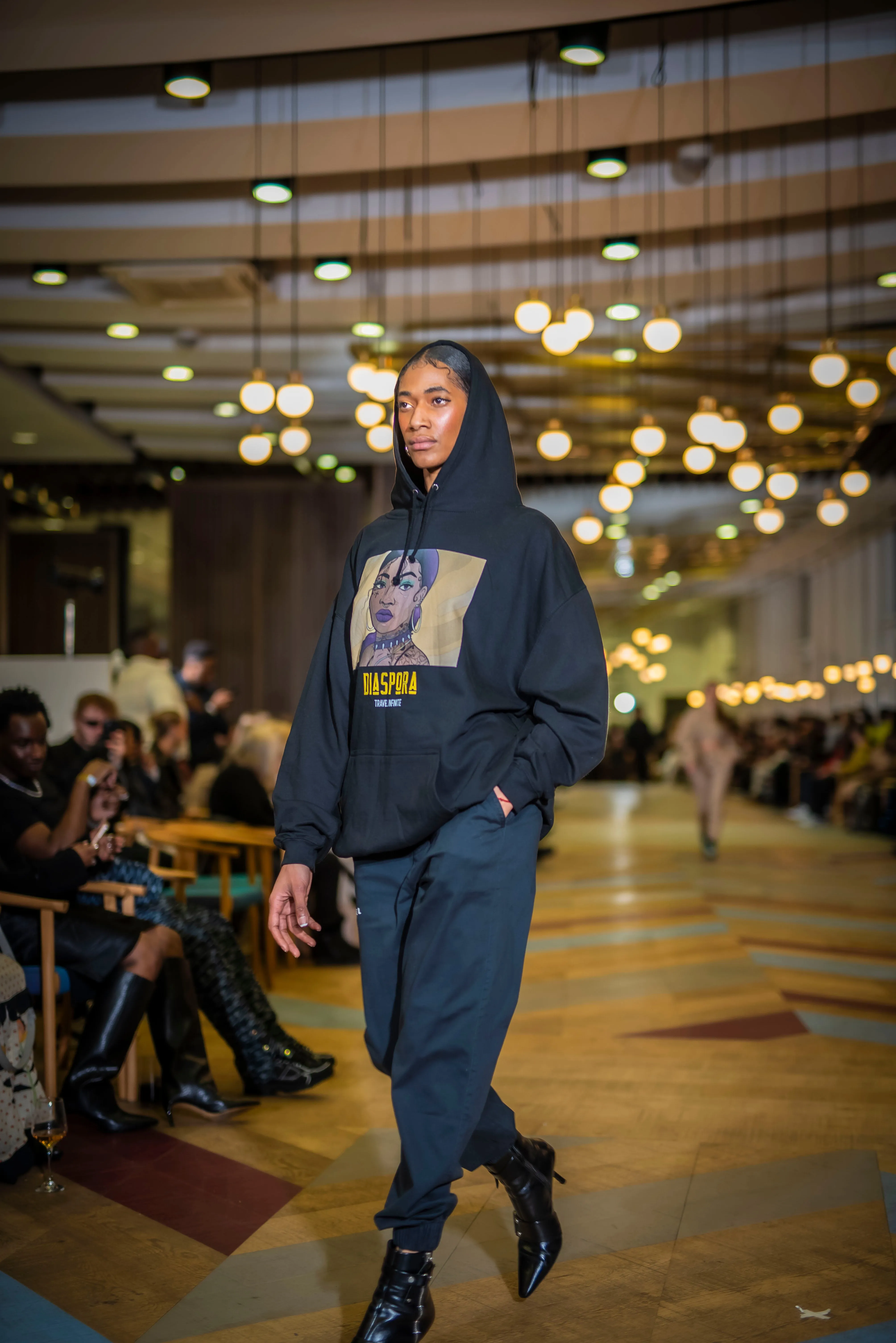 Travel Infinite Black Diaspora Queen Hoodie