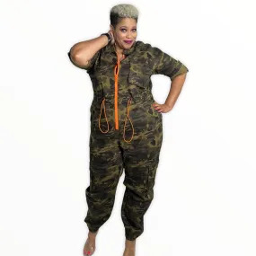 Utility Camo Jumpsuit