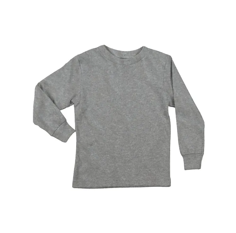 Youth Long Sleeve Jersey Crewneck Tee