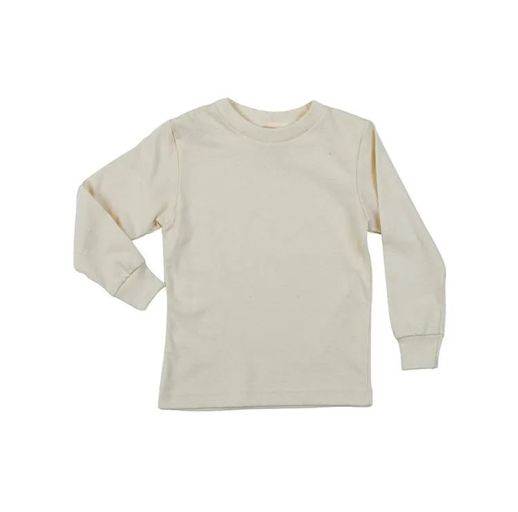 Youth Long Sleeve Jersey Crewneck Tee