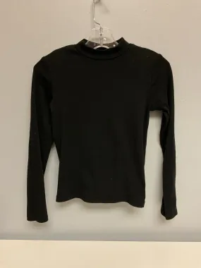Zara Size 8 Black Cotton Big Girls Tees/Polos/Tunics